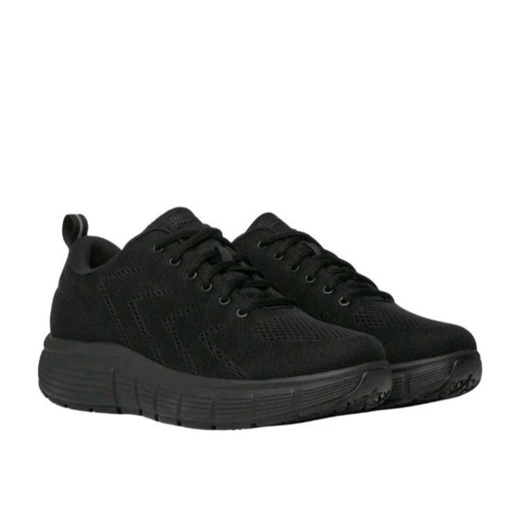 New Kirkland Signature Men's Sneaker Comfort Walker Shoes Size 9 in Black Costco